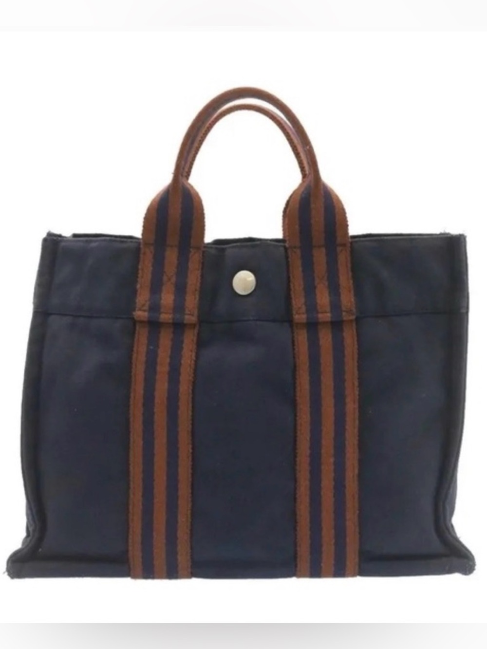 Hermes Canvas Fourre Tout PM EUC - Picture 5 of 16